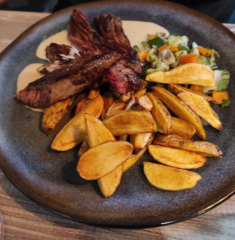 Bavette D'aloyau Crème Au Bleu