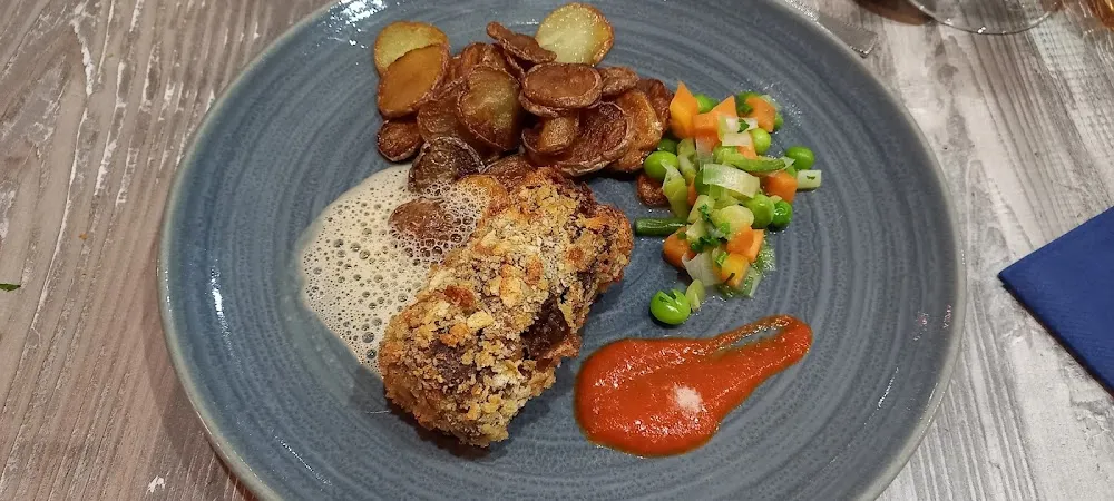 Croustillant d'agneau Confit Aux Fines Épices