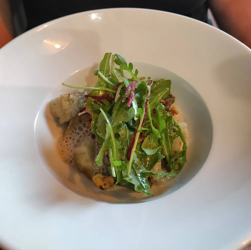 Escargots Persillade Artichaut Crumble À la Coppa